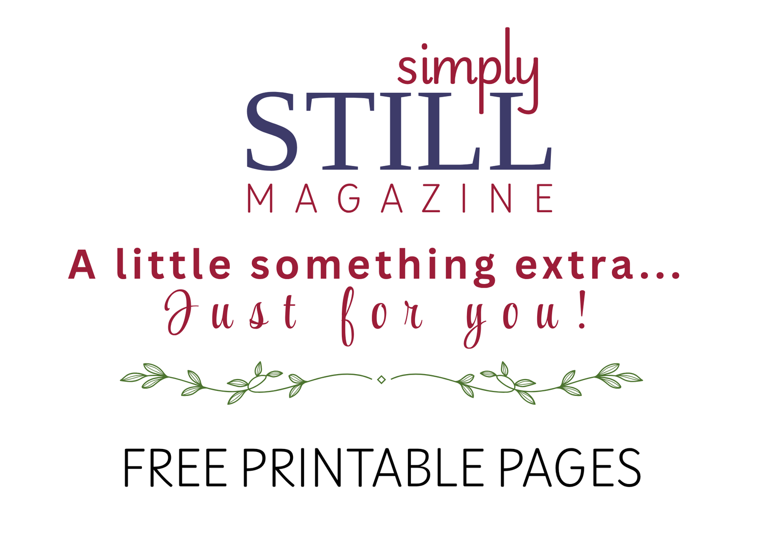 FREE PRINTABLES