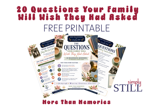 20 Questions Your Family Will Wish They Had Asked